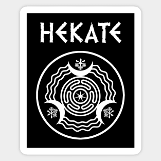 Hekate Greek Goddess of Witchcraft and Magic Sticker